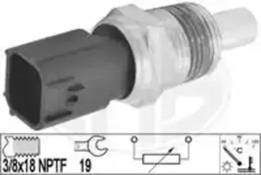 Датчик температуры автомобильные ERA 330869