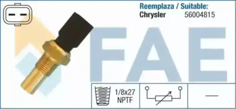 Датчик температуры автомобильные FAE 33540