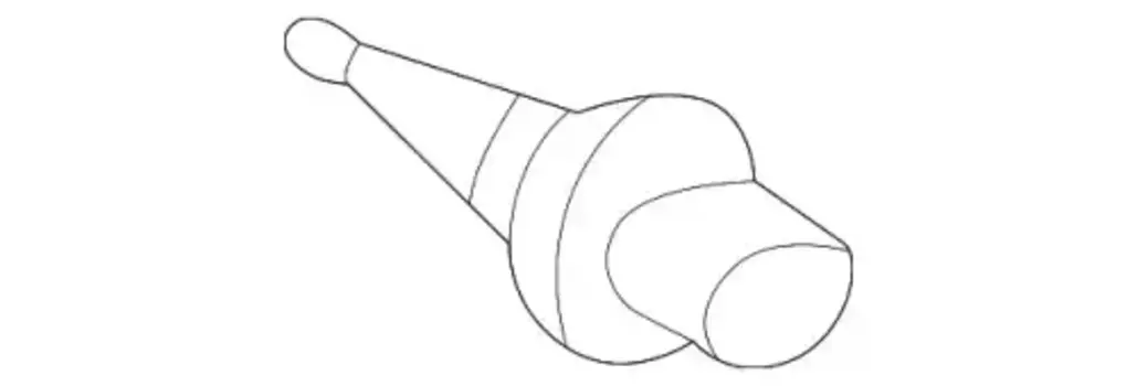 Датчик температуры автомобильные MB 007 542 13 18