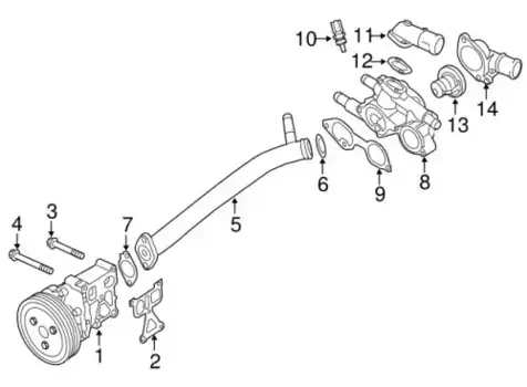 Датчик температуры автомобильные MITSUBISHI 1308A012