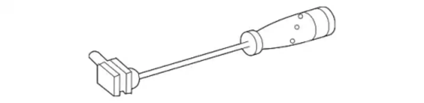Датчик тормозных колодок MB 906 540 15 17 электронный