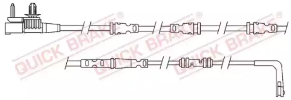 Датчик тормозных колодок QUICK BRAKE WS0325A