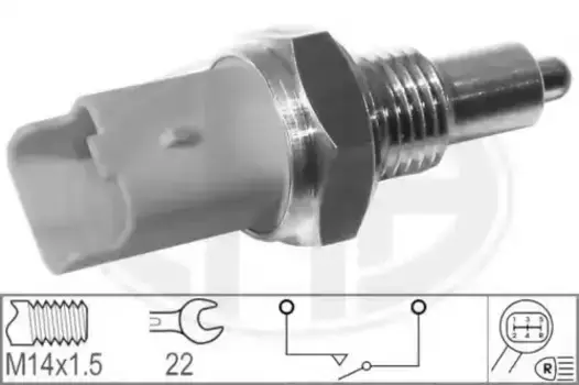 датчик заднего хода!\ Citroen Xantia, Peugeot 306/406 1.4-3.0 24V/1.9D/2.0-2.2HDi 93> 330513 ERA