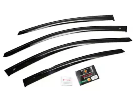 ДЕФЛЕКТОРЫ ОКОН (ВЕТРОВИКИ) ХУНДАЙ СОЛЯРИС СЕДАН ( ST027 COBRA TUNING