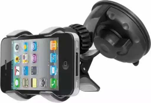 держатель для смартфонов и навигаторов! универсальный 'двойная прищепка'\ A80726S AVS