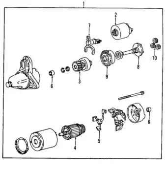 ДЕРЖАТЕЛЬ ЩЕТКИ СТАРТЕРА N3H1-18-X70 MAZDA