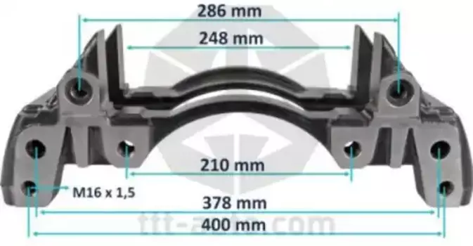 держатель скобы диск. тормоза! 6отв. 22,5' Knorr\SB7/SN7, MB AXOR 20221 TTT