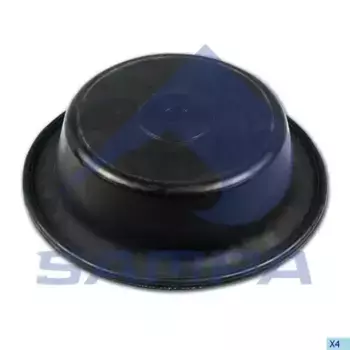 диафрагма !глубокая T20 h=44 D=168 \MB, DAF, Scania, RVI 095.111-01 SAMPA