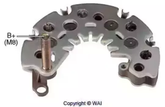 диодный мост!\ Alfa Romeo 145/146, Fiat Palio/Brava/Marea 1.4-1.9/1.9D 96> IXR642 TRANSPO