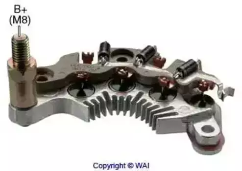 диодный мост!\ Opel Astra/Omega/Vectra 1.4-3.0i 91> DER2000 TRANSPO