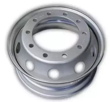 Диск колесный OPORA 9х22.5 10/335 d281 ET175 (16мм), Silver вентиль наружный OP 9Х22.5Х16 ET175 EX