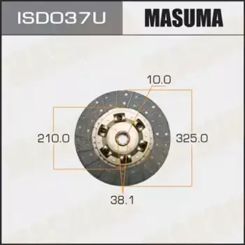 Диск сцепления MASUMA ISD037U