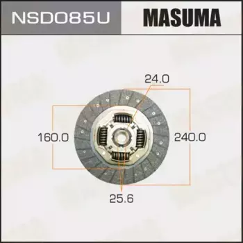 Диск сцепления MASUMA NSD085U