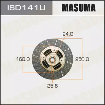 Диск сцепления MASUMA ISD141U