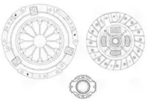 Диск сцепления TRIALLI FR 2303