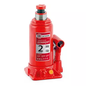 Домкрат гидравлический AUTOPROFI DG-02 2 т 308 мм 158 мм