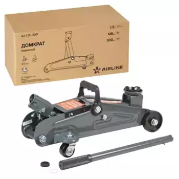 Домкрат гидравлический AIRLINE AJ-1.5F-300 1.5 т 300 мм 140 мм