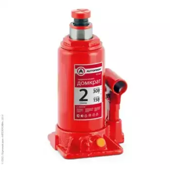 Домкрат гидравлический AUTOPROFI DG-02K 2 т 308 мм 158 мм
