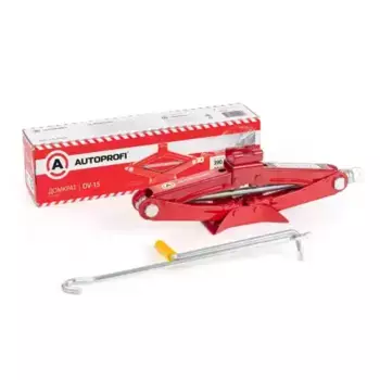 Домкрат механический AUTOPROFI DV-15 1.5 т 390 мм 100 мм