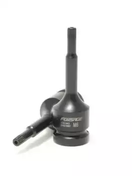 F24807806T Головка-бита SPLINE глубокая ударная1/2', M6 с отверстием FORSAGE
