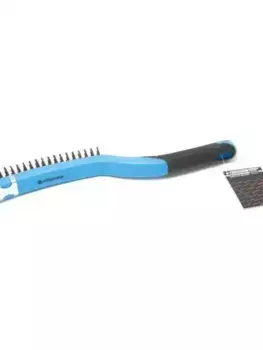 F340122113 Щетка стальная ручная в пластиковом корпусе с прор FORSAGE