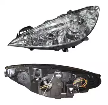 Фара DEPO 550-1144LMLD-EM ближний свет дальний свет слева