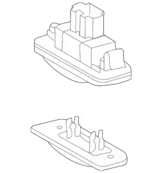 Фара рабочего света MB 203 820 05 56 64