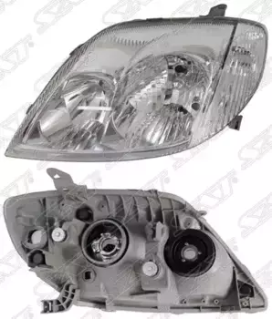 Фара SAT ST-212-11C9L ближний свет дальний свет слева
