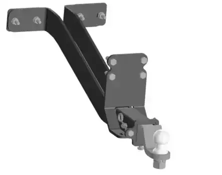 Фаркоп ORIS 6509-E 1500 кг./ 75 кг.