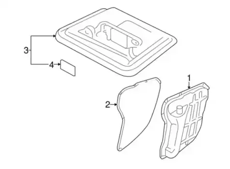 Фильтр АКПП MITSUBISHI 2824A012