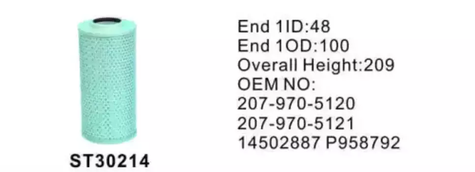 Фильтр гидравлический STAL ST30214