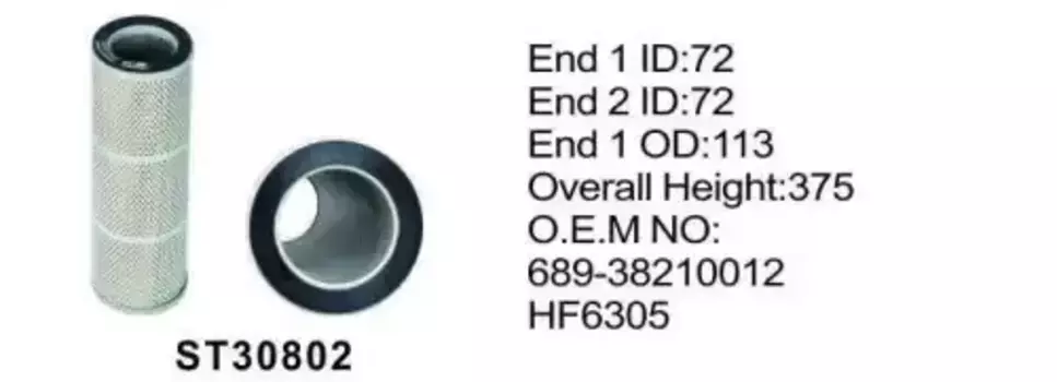 Фильтр гидравлический STAL ST30802