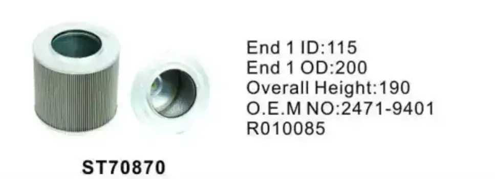Фильтр гидравлический STAL ST70870