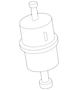 фильтр компрессора!\MB W220 5.0 98-05 2203200069
