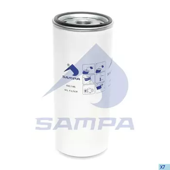 Фильтр масляный SAMPA 033.145-01 VOLVO FM10/FH12/FH16, RVI Midlum/Kerax 2