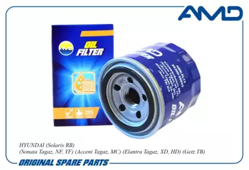 Фильтр масляный AMD AMD.FL13 Subaru Impreza 1.6i 16V/1.8i 16V 93>/Legacy 1.8 89>