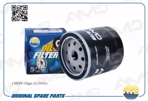 Фильтр масляный AMD AMD.FL255 CHERY Tiggo 5 16>