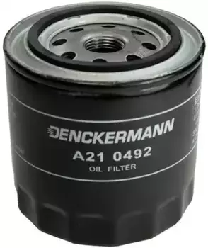 Фильтр масляный DENCKERMANN A210492 Nissan Almera/Primera/Sunny 1.7D-2.0D 82>