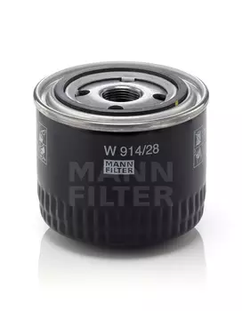 Фильтр масляный MANN-FILTER W 914/28 Fiat Ducato 2.3JTD 02>