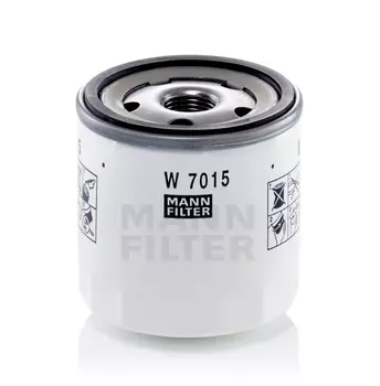Фильтр масляный MANN-FILTER W 7015 Ford Mondeo III 1.8 16V/2.0 16V 02>, Mazda 3 2.0 03>
