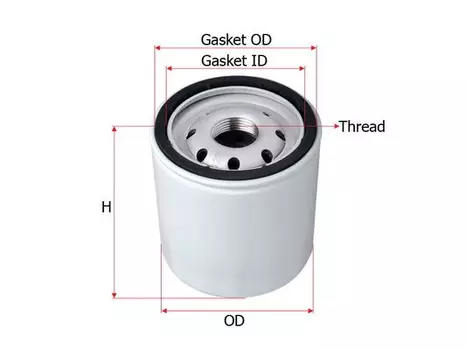 Фильтр масляный SAKURA C-19450 Ford Transit 12>, Peugeot Boxer, Citroen Jumper 2.2 HDI 06>