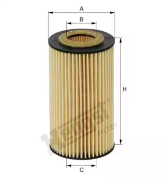 Фильтр масляный HENGST E11H D204 MB Sprinter/W202/W210/Vito 2.0CDi-2.7CDi