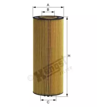 Фильтр масляный HENGST E500HD129 MB ACTROS, RVI