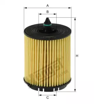 Фильтр масляный HENGST E630H02D103 Opel Astra/Vectra/Signum 2.2 &16V 00>