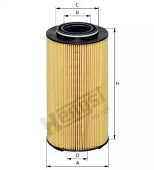 Фильтр масляный HENGST E903H D436 DAF CF86/XF106