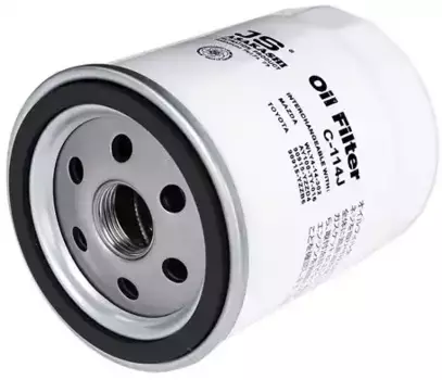 Фильтр масляный JS ASAKASHI C114J Chrysler Neon 1.8/2.0 16V 94>/Voyager 2.0-3.0 90>