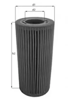 Фильтр масляный KNECHT OX379D Audi A3/A4/A6, VW Golf/Passat/Touran 2.0TFSi 03>