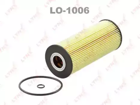 Фильтр масляный LYNXAUTO LO-1006 Audi A3/A4/A6 96-08, VW Bora/Caddy II/Golf IV 95>