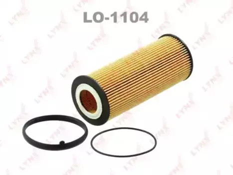Фильтр масляный LYNXAUTO LO-1104 Audi A4/A6/A8 2.4-3.2FSi 04>