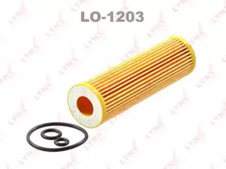 Фильтр масляный LYNXAUTO LO-1203 MB W203/T203/C203/W211/T211/C209/R171 1.8i M271 02>